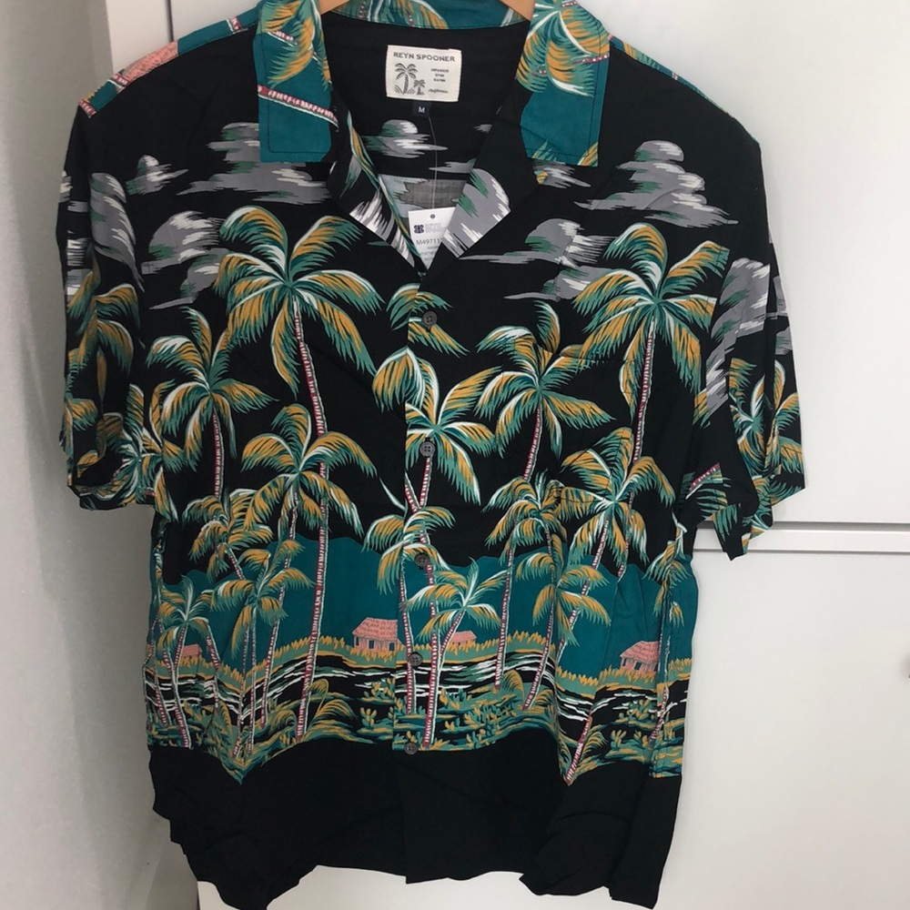 Reyn Spooner button down in Japanese Spun Rayon